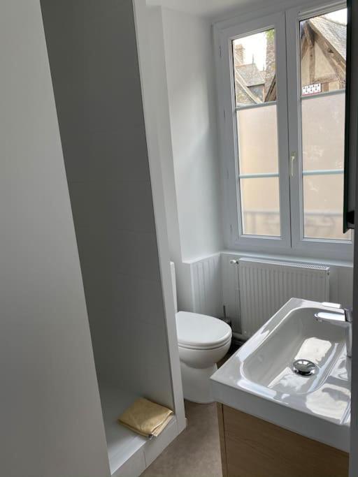 Appartement En Plein Coeur Historique De Dinan Exteriör bild